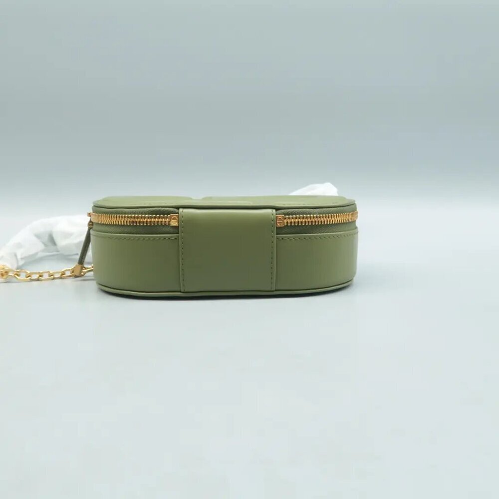 100% Authentic Dior CD Signature Green Leather Shoulder Bag 1915-08824 - Picture 6 of 12